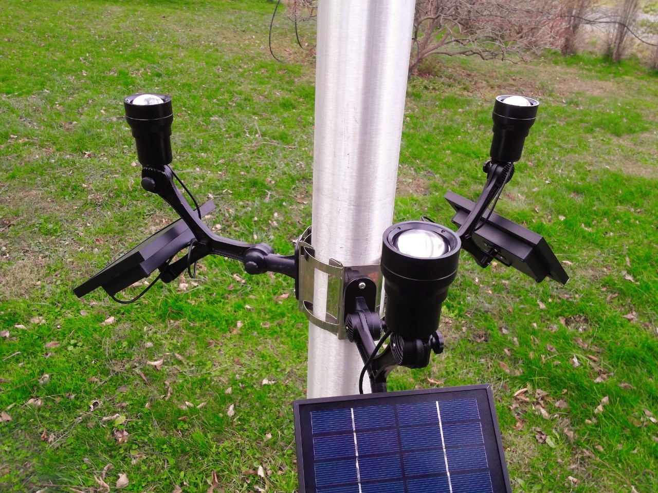 Extreme Commercial Solar Flagpole Light Cree - Flex (3 units)