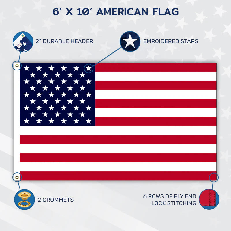 U.S. Outdoor Flag - Endura-Nylon