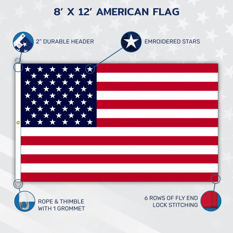 U.S. Outdoor Flag - Endura-Nylon