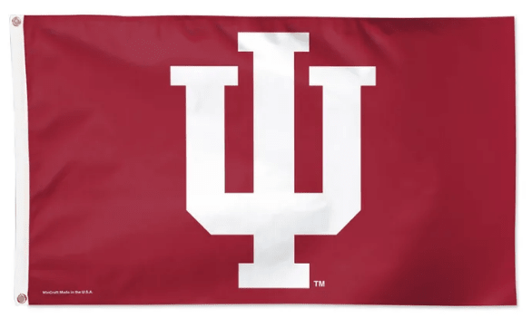 Indiana Hoosiers Flag | 3x5 Sewn Appliqué Outdoor Flag