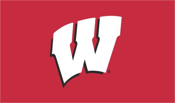 Wisconsin Badgers Flag | 3x5 Sewn Appliqué Outdoor Flag