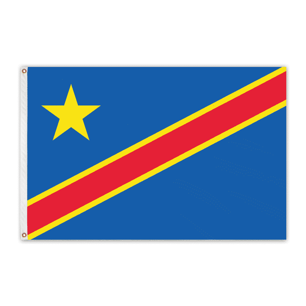 Congo Democratic Republic flag