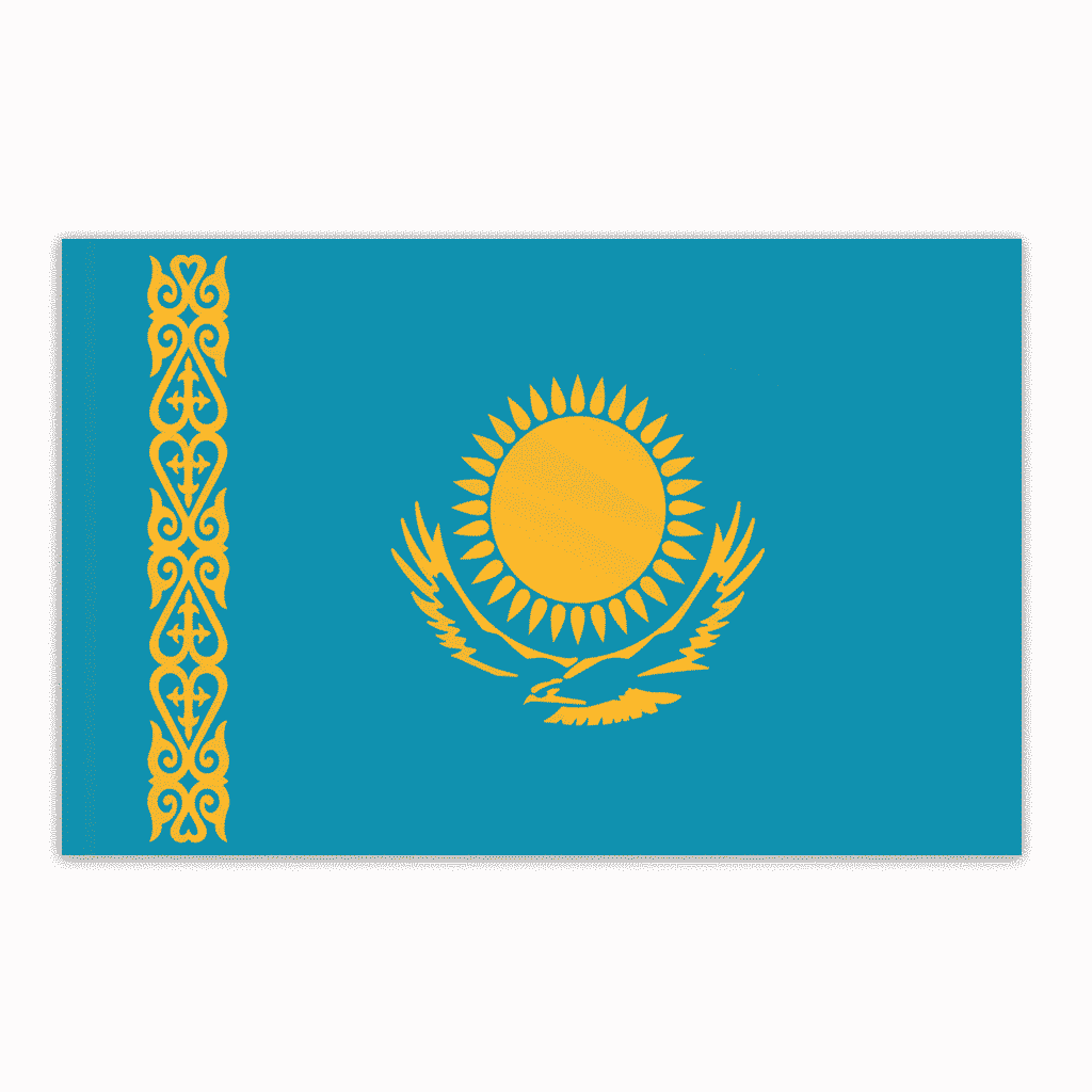 Kazakhstan flag