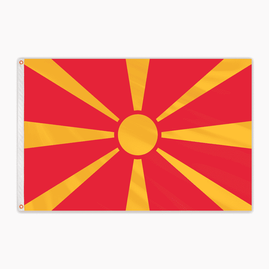 Republic of North Macedonia flag