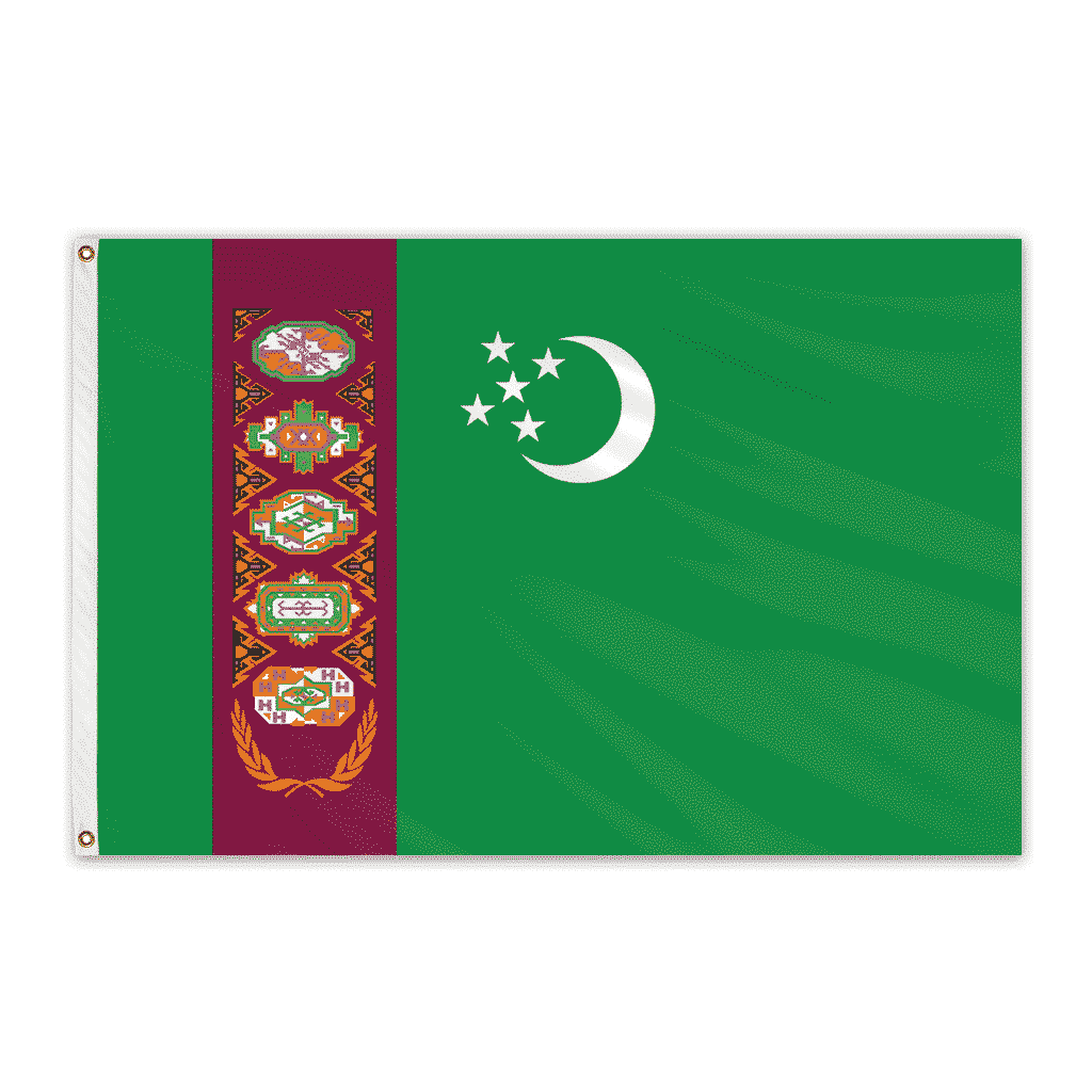 Turkmenistan flag
