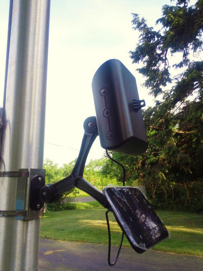 Entry Level Commercial Solar Flagpole Light 4LED
