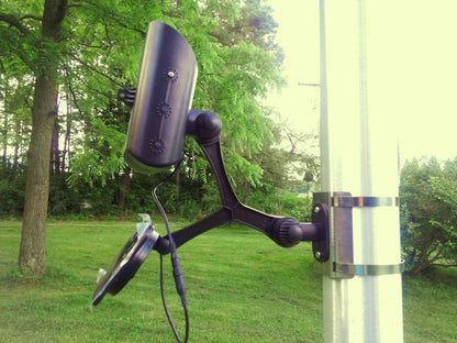 Entry Level Commercial Solar Flagpole Light 4LED
