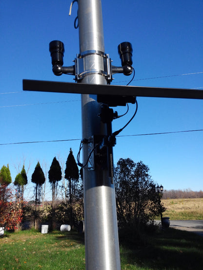 High End Cree Bullhorn Solar Lighting Kit - Flexible