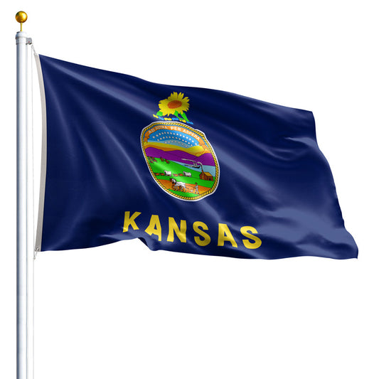 Kansas Outdoor Flag – Endura-Nylon