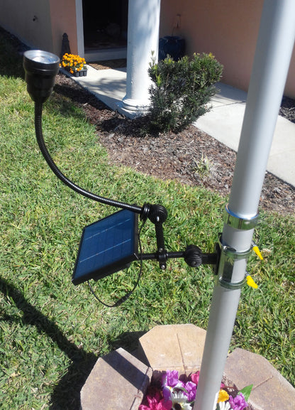 Commercial Solar Flagpole Light Ultra Series Cree - Flex