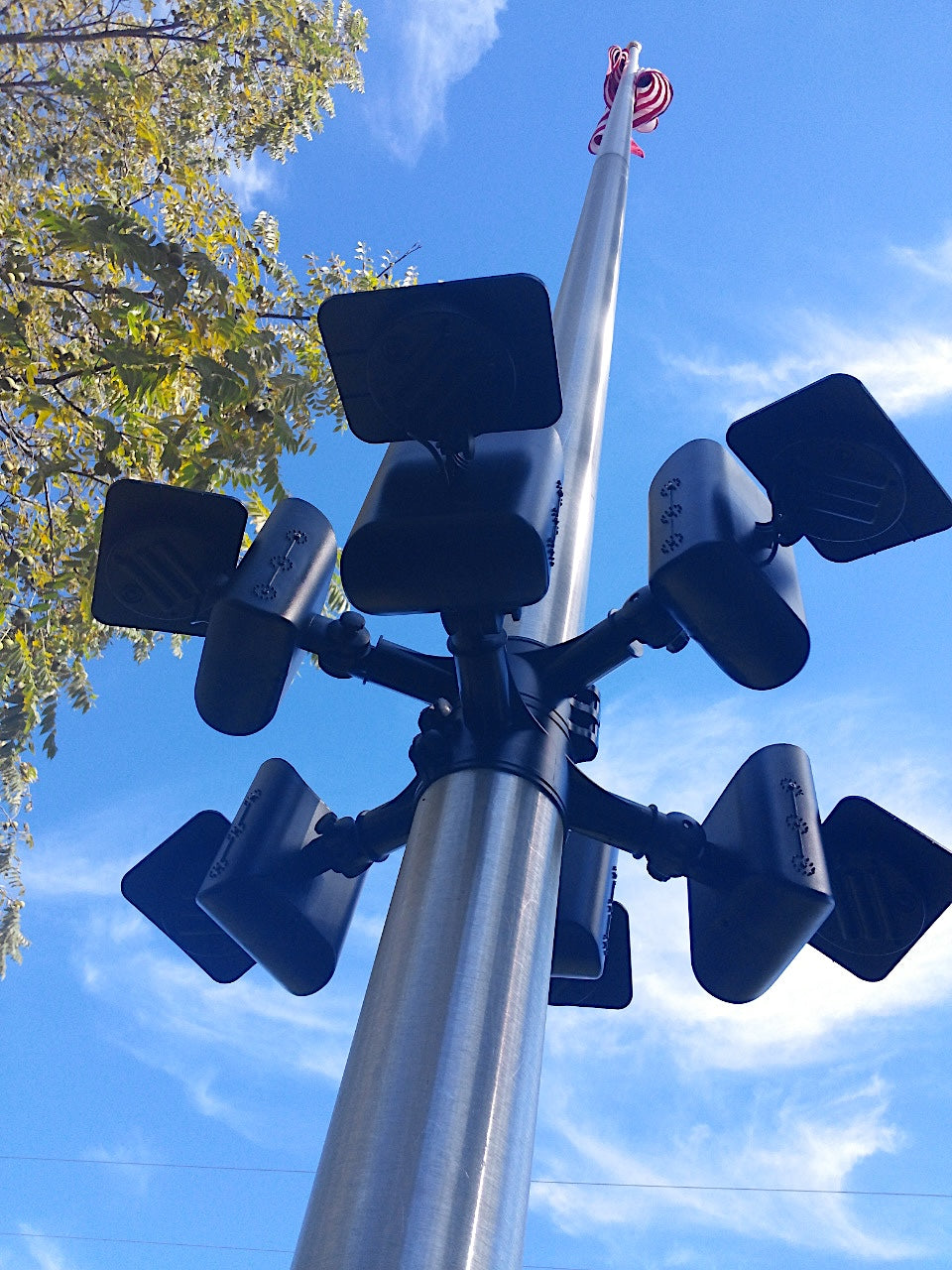 PolePal Solar Flagpole Lighting System
