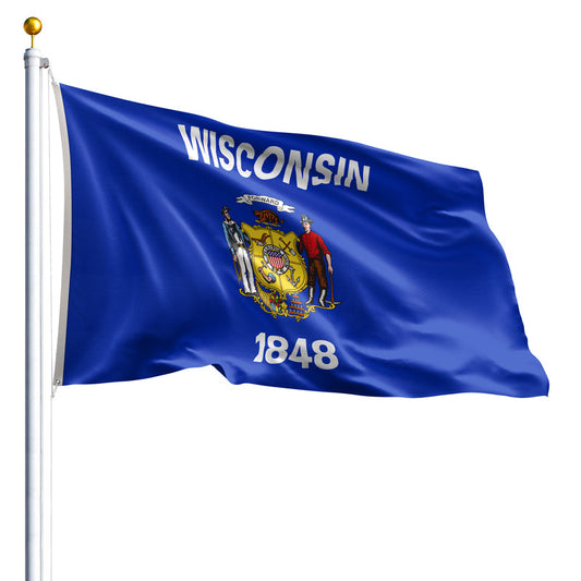 Wisconsin Outdoor Flag – Endura-Nylon