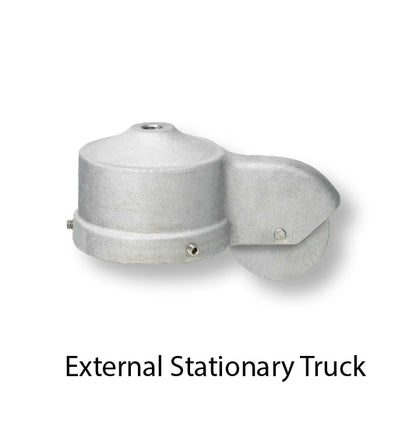 20 ft Aluminum Flagpole, External Stationary