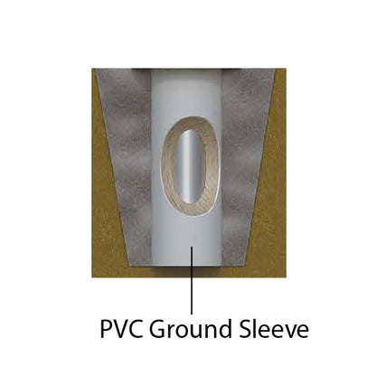 25 ft Aluminum Flagpole, External Stationary