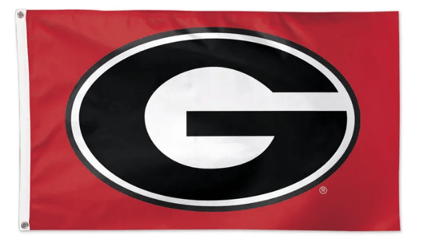 Georgia Bulldogs Flag | 3x5 Sewn Appliqué Outdoor Flag